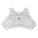 Karate Brustschutz Damen weiß